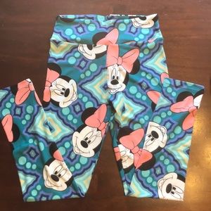 Lularoe OS Disney Leggings